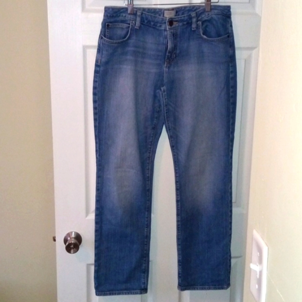 Gap Curvy Straight Denim Jean Size:12